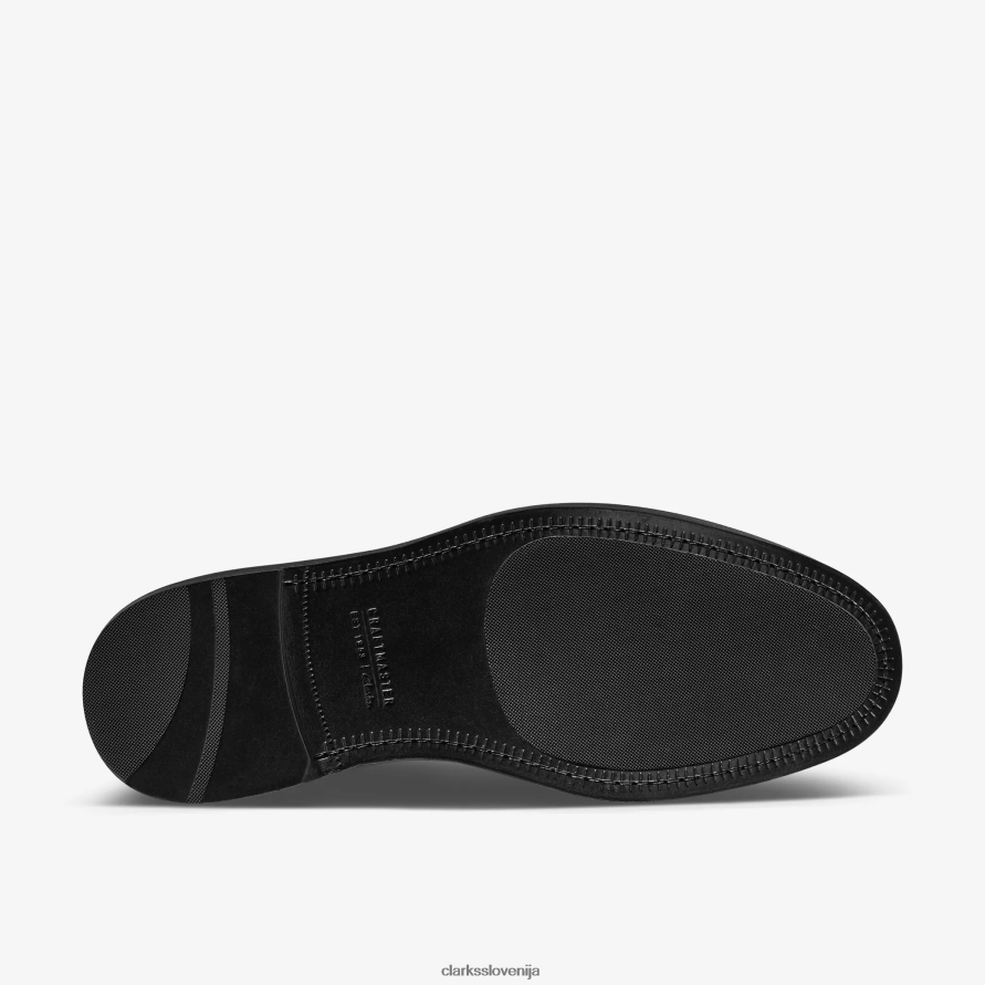 martine rose moški oxford 2 D0T6P6715 zelen tekstil Clarks