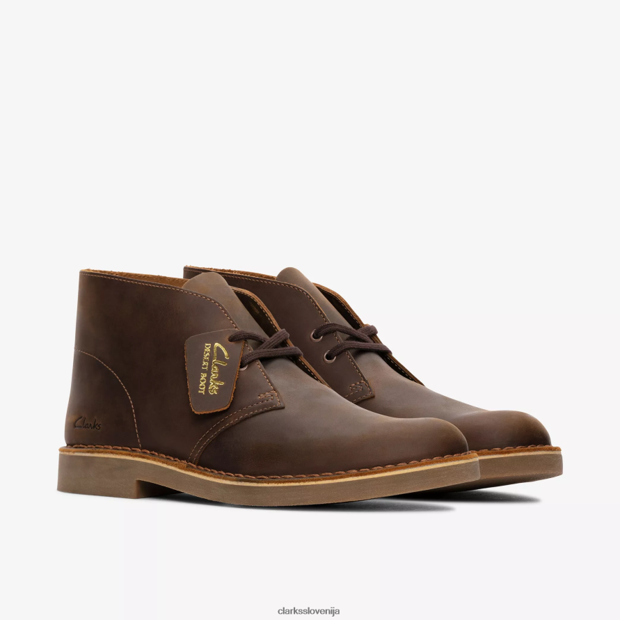 puščavski škorenj evo D0T6P6749 usnje iz čebeljega voska Clarks