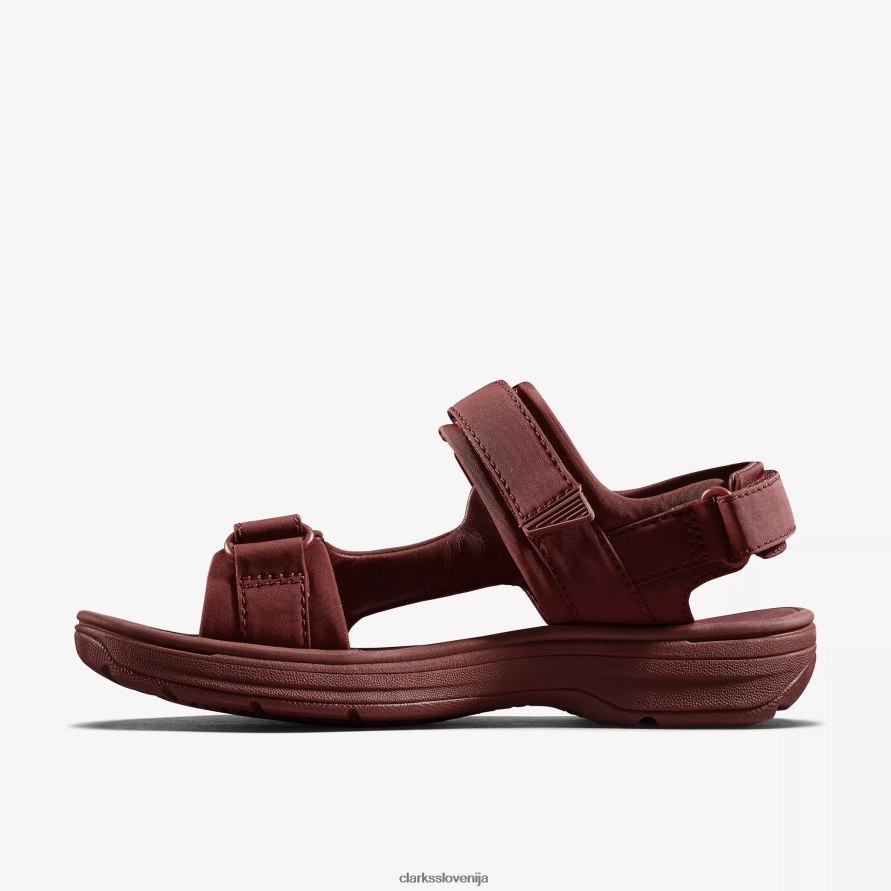 moški sandal martine rose 2 D0T6P6869 tekstil volovske krvi Clarks