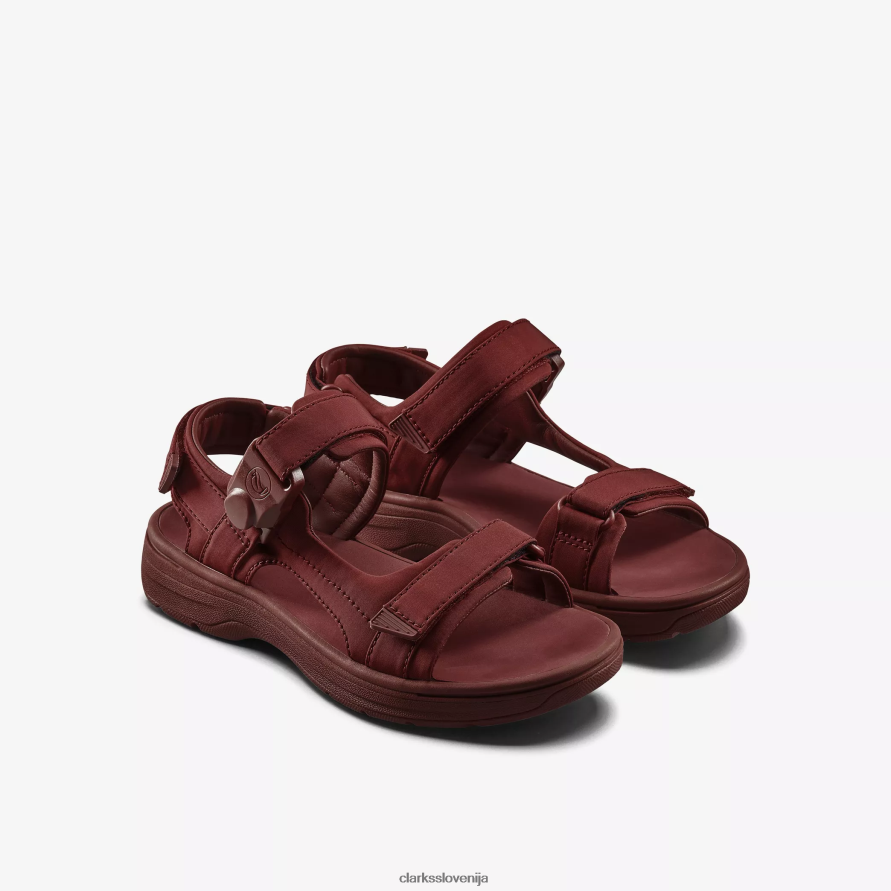 moški sandal martine rose 2 D0T6P6869 tekstil volovske krvi Clarks