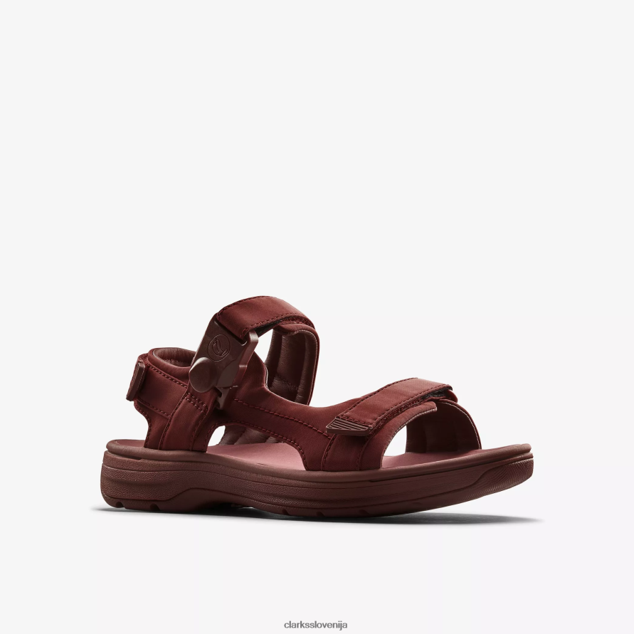 moški sandal martine rose 2 D0T6P6869 tekstil volovske krvi Clarks