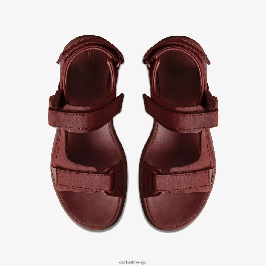 moški sandal martine rose 2 D0T6P6869 tekstil volovske krvi Clarks