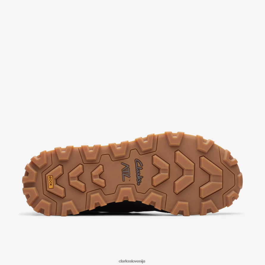 čevlji atl trek wally gore-tex D0T6P6918 črni nubuk Clarks