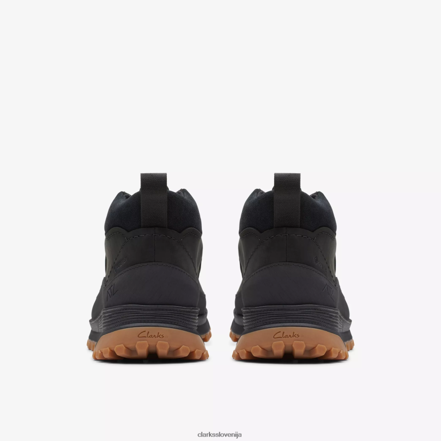 čevlji atl trek wally gore-tex D0T6P6918 črni nubuk Clarks