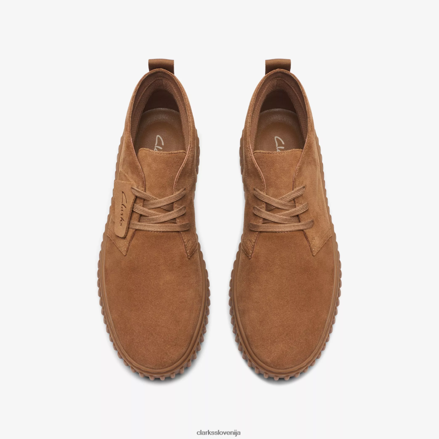 puščavski škorenj torhill D0T6P6906 konjak semiša Clarks