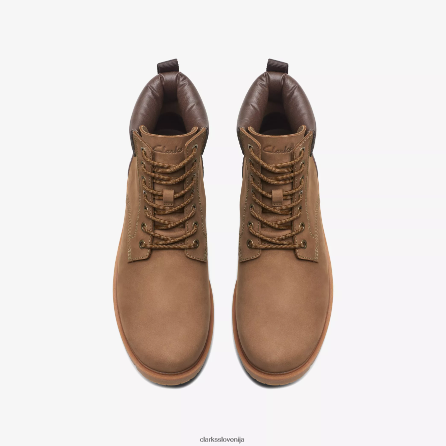 rossdale hi gore-tex D0T6P6919 temno peščeno usnje Clarks