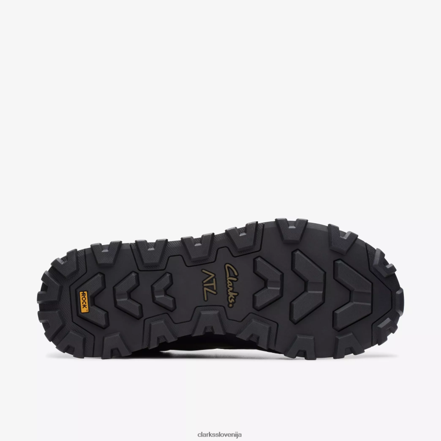 stenski škorenj atl trek gore-tex D0T6P6917 temno olivni nubuk Clarks