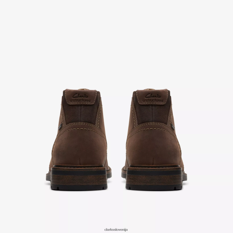 un shire hi vodoodporen D0T6P6914 temno rjavo usnje Clarks