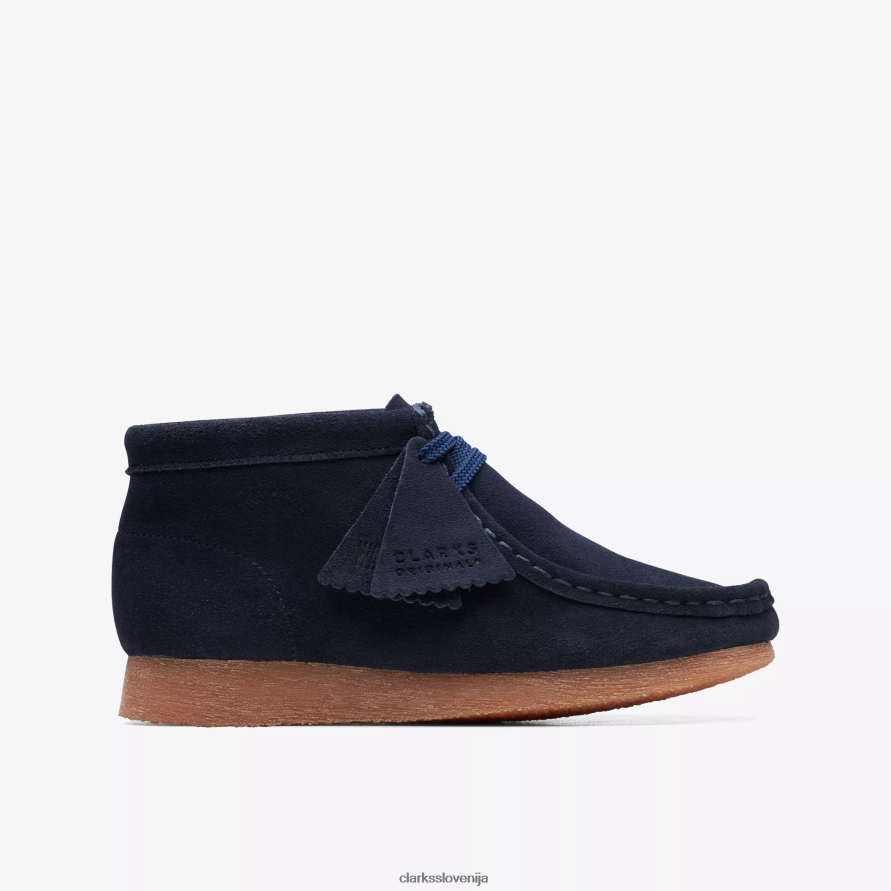 wallabee škorenj starejši D0T6P61012 mornarsko semiša Clarks