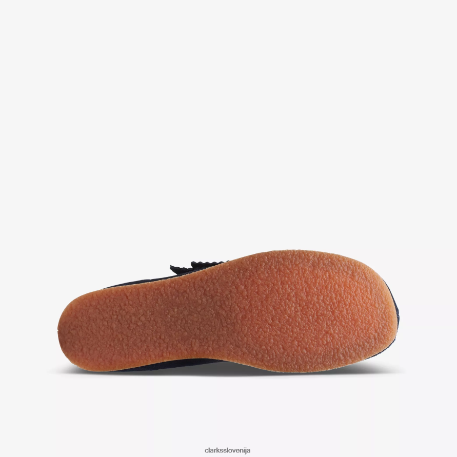 wallabee škorenj starejši D0T6P61012 mornarsko semiša Clarks