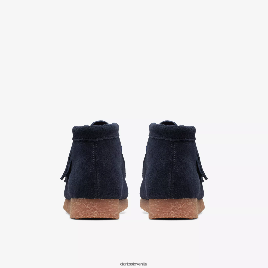 wallabee škorenj starejši D0T6P61012 mornarsko semiša Clarks