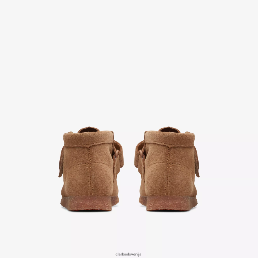 wallabee škorenj za malčka D0T6P61014 pšenični semiš Clarks