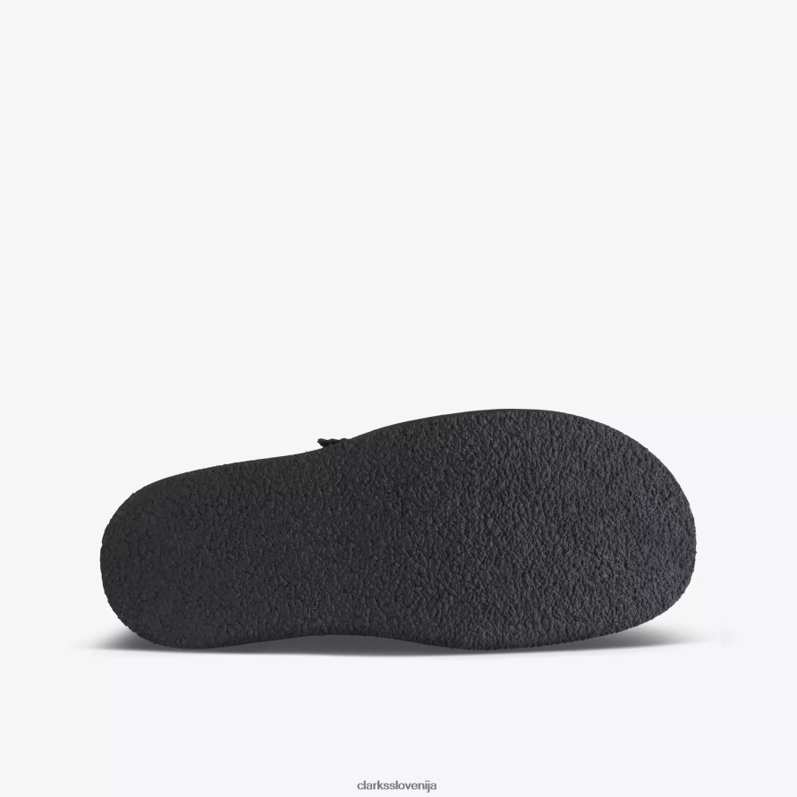 pohod po puščavi starejši D0T6P6979 črni semiš Clarks