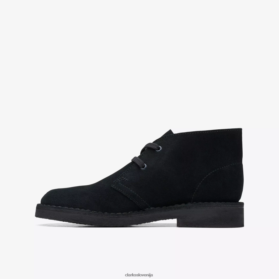 puščavski škorenj starejši D0T6P6985 črni semiš Clarks