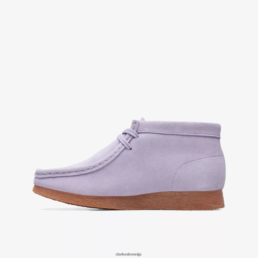 wallabee škorenj starejši D0T6P6976 lila semiša Clarks