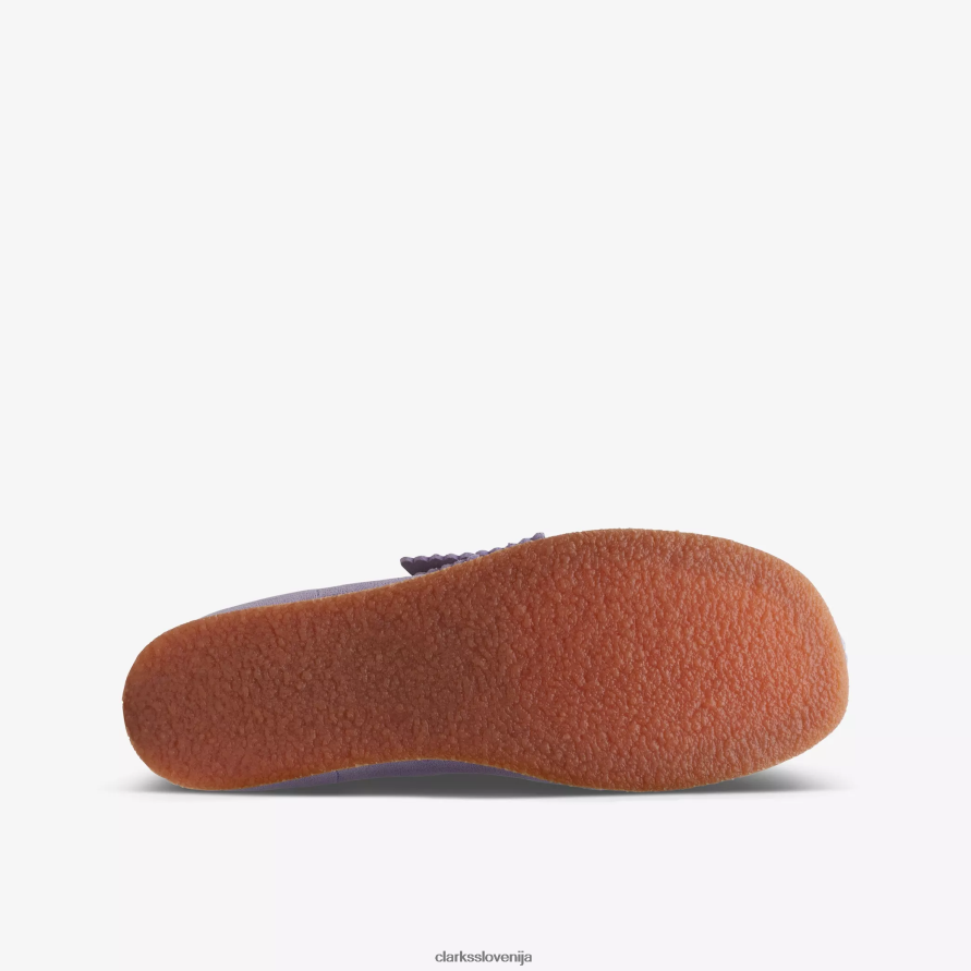 wallabee škorenj starejši D0T6P6976 lila semiša Clarks