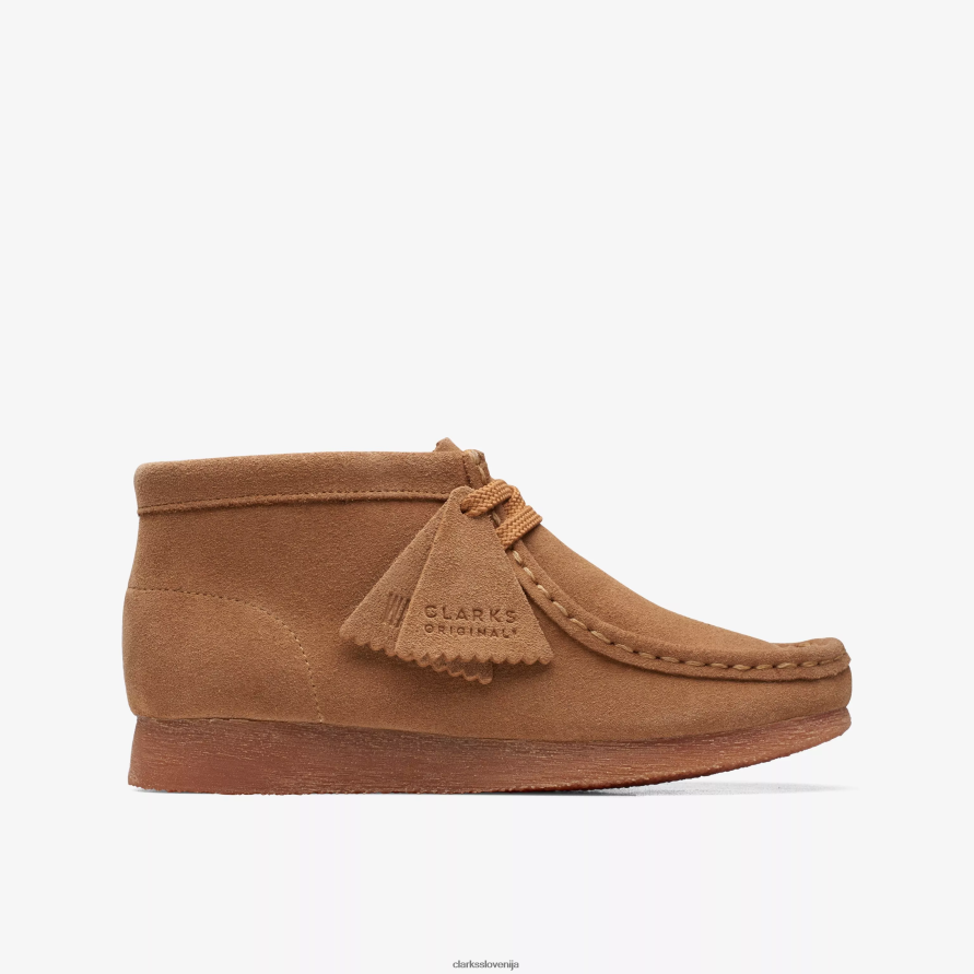 wallabee škorenj starejši D0T6P6983 pšenični semiš Clarks
