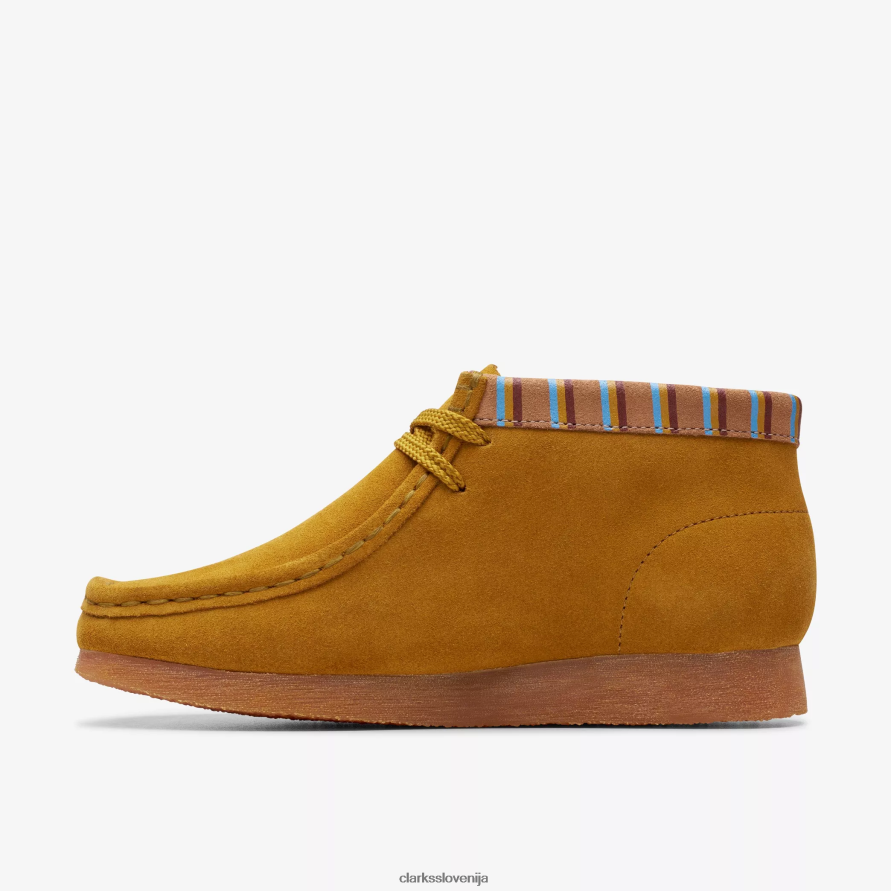 wallabee škorenj starejši D0T6P6991 gorčica Clarks