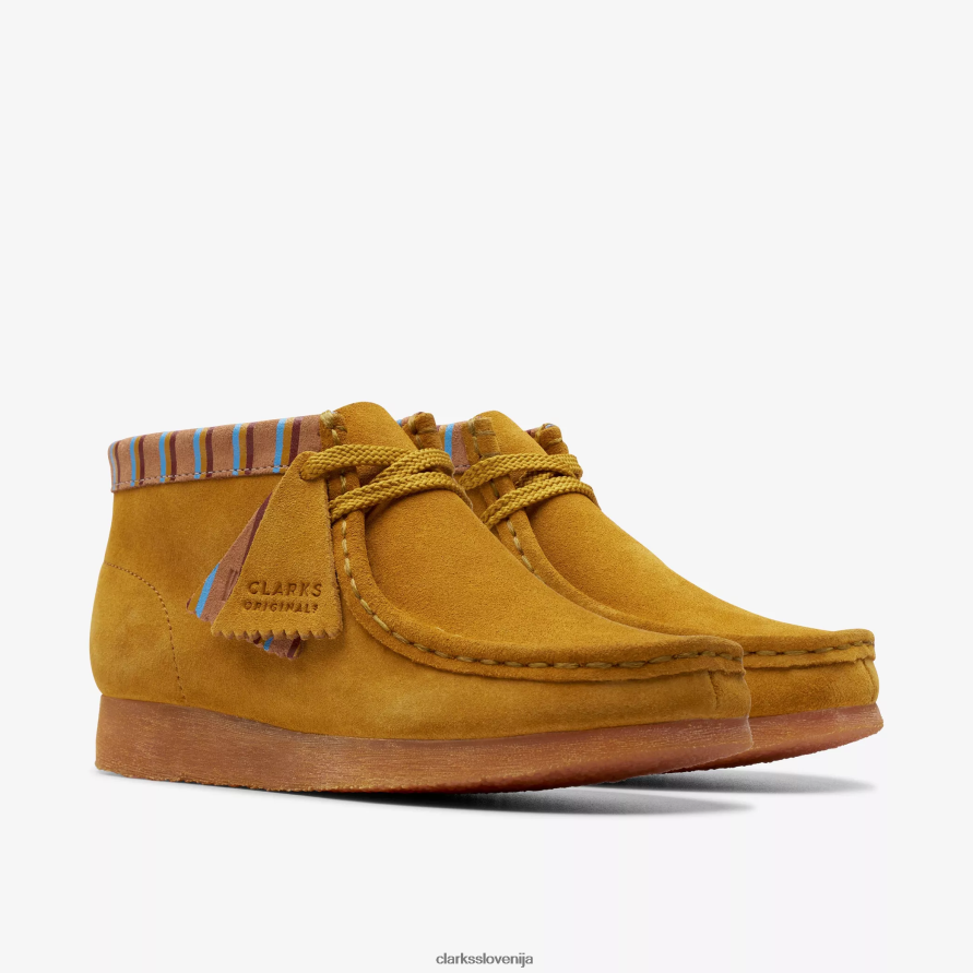wallabee škorenj starejši D0T6P6991 gorčica Clarks