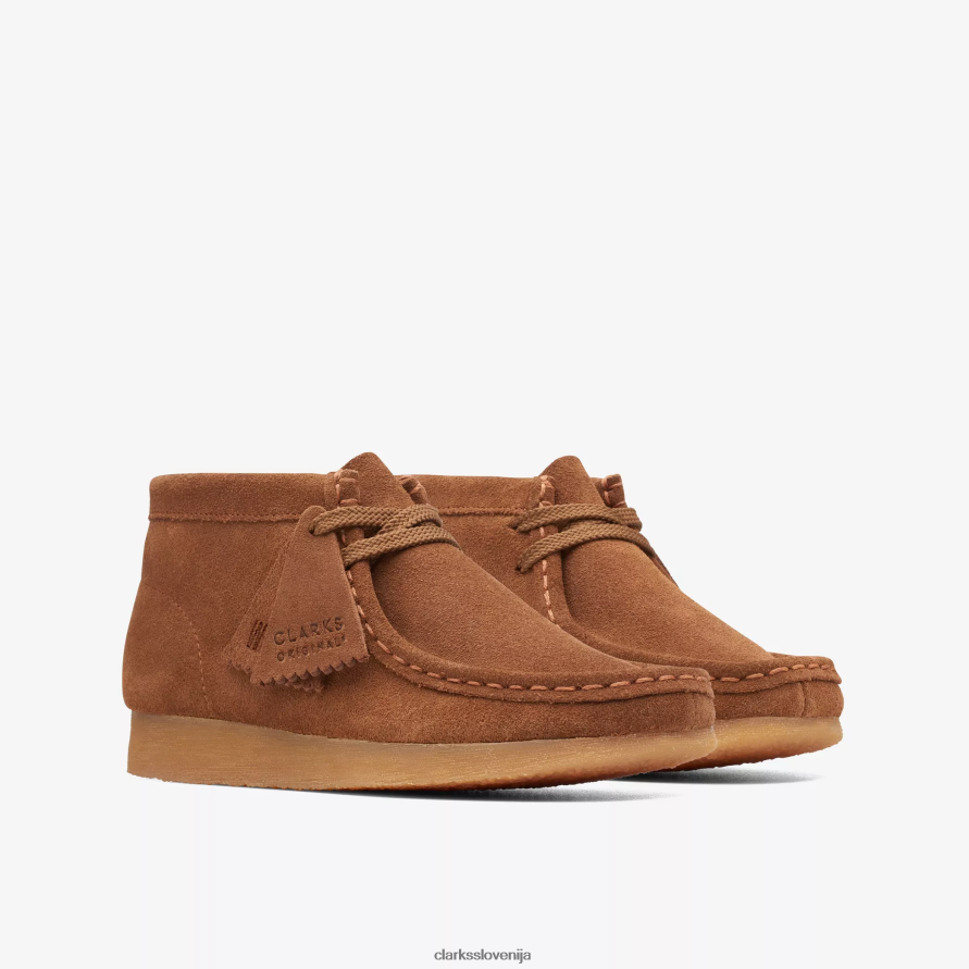 wallabee škorenj starejši D0T6P6996 cola semiša Clarks