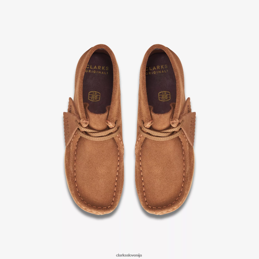 wallabee škorenj starejši D0T6P6996 cola semiša Clarks