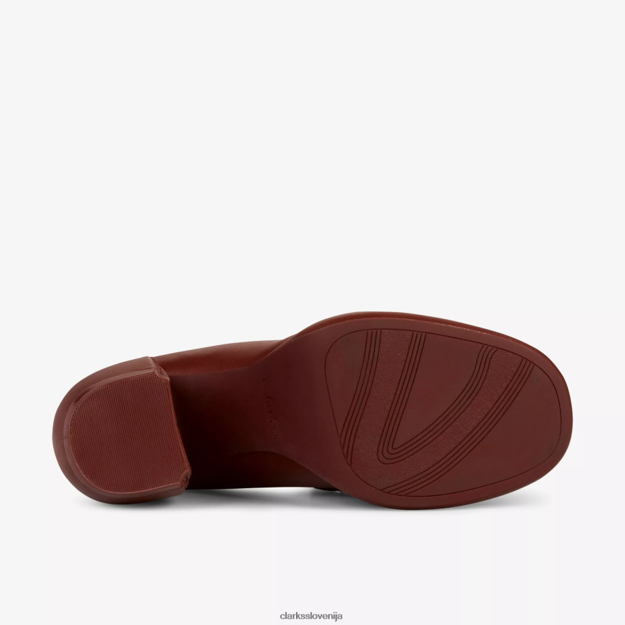 ženske mokasine martine rose 1 D0T6P6244 volovsko usnje Clarks