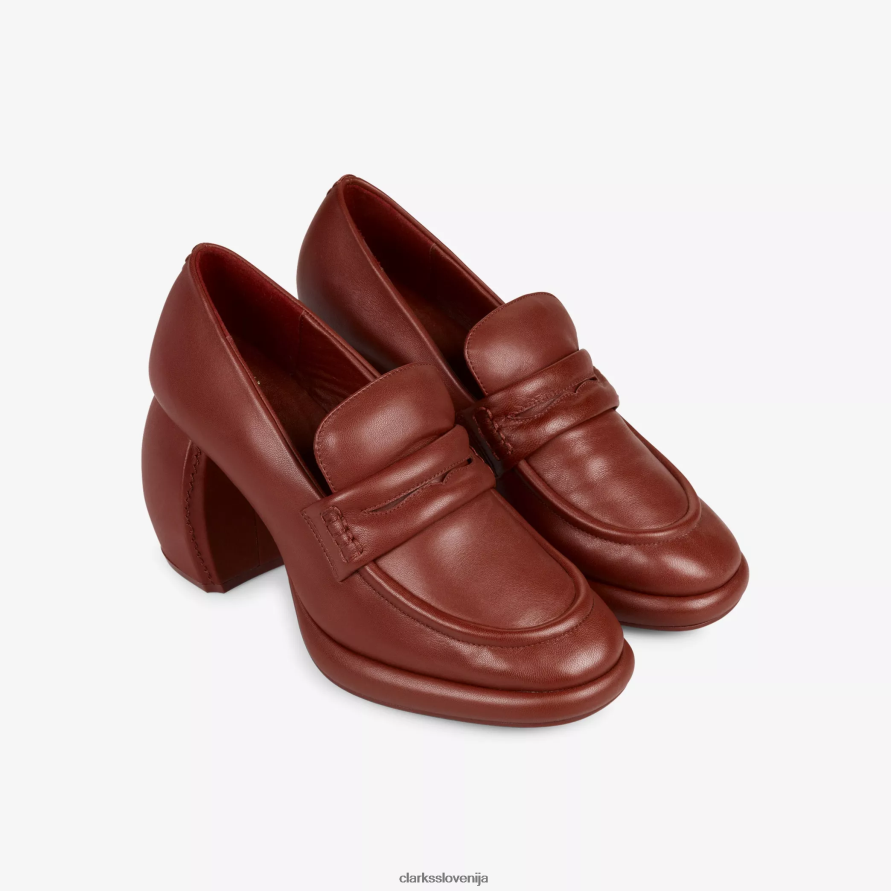 ženske mokasine martine rose 1 D0T6P6244 volovsko usnje Clarks