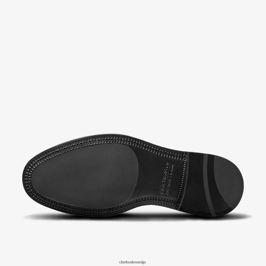 martine rose ženske 2 oxford D0T6P6205 črn tekstil Clarks