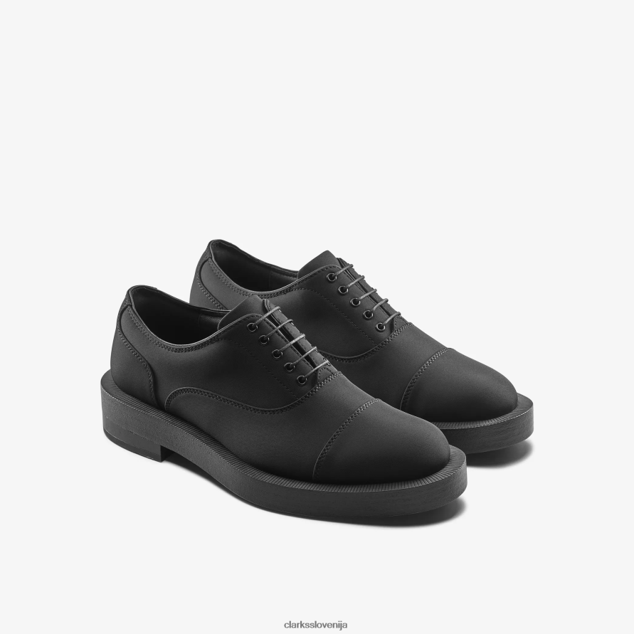 martine rose ženske 2 oxford D0T6P6205 črn tekstil Clarks