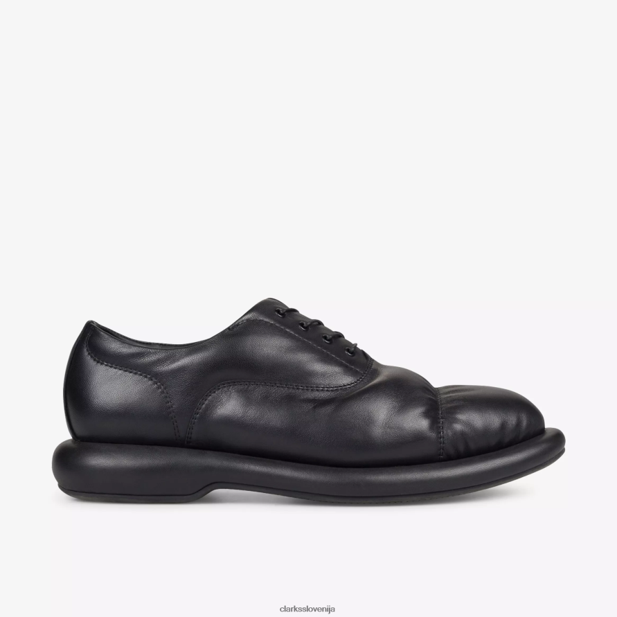 martine rose ženske oxford 1 D0T6P6243 črno usnje Clarks