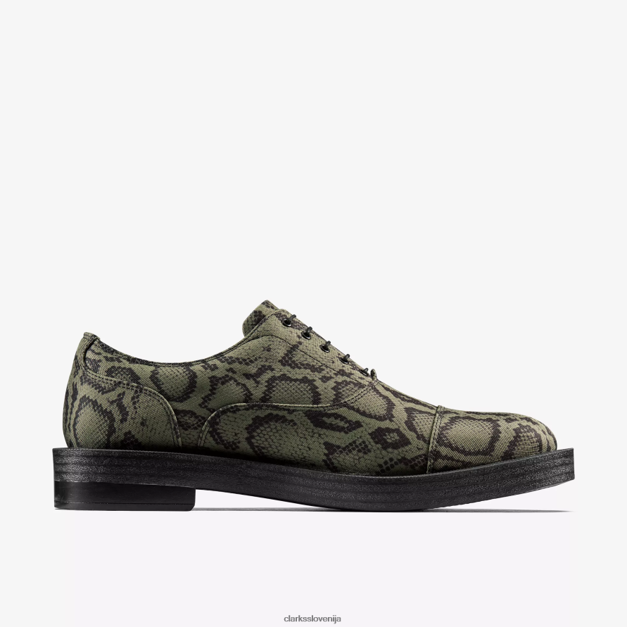 martine rose ženske oxford 2 D0T6P6202 zelen tekstil Clarks