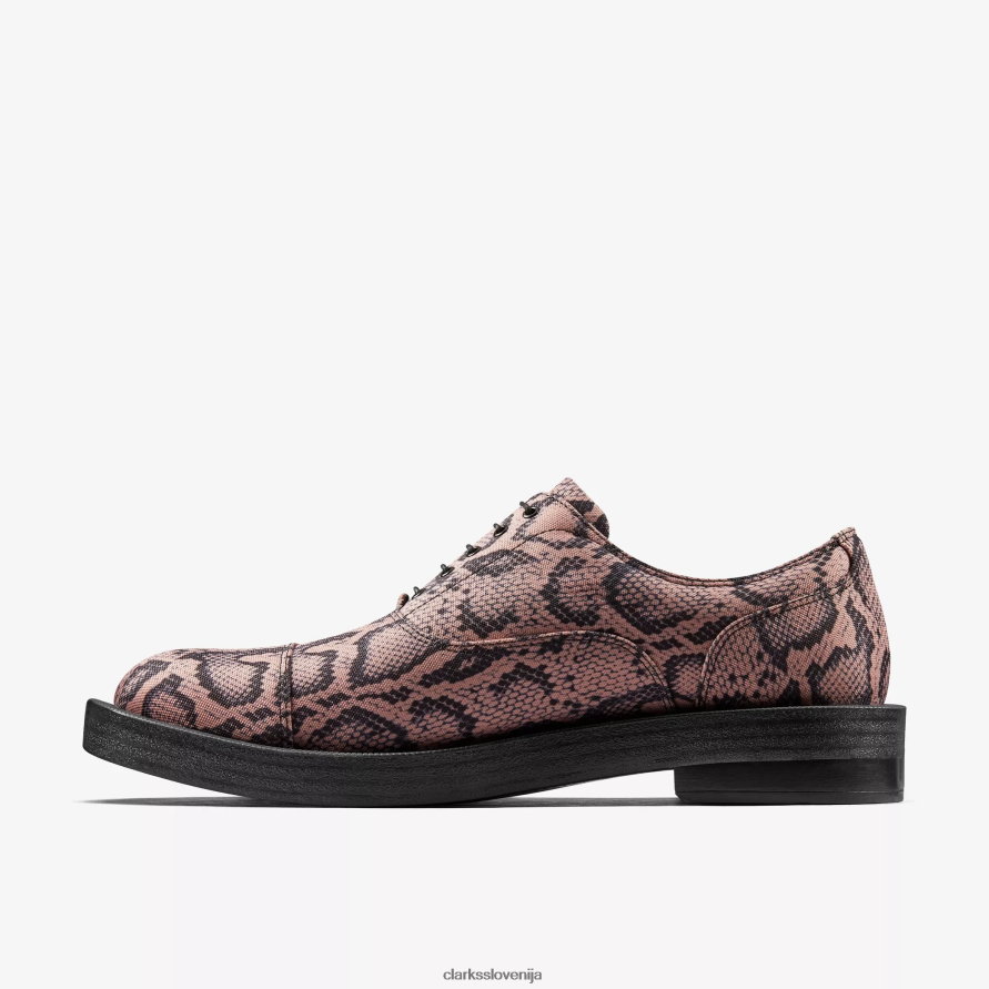 martine rose ženske oxford 2 D0T6P6206 rožnati tekstil Clarks