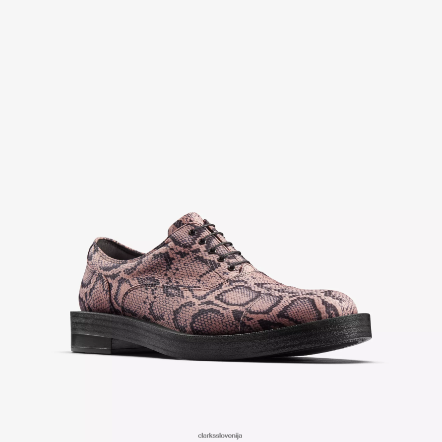 martine rose ženske oxford 2 D0T6P6206 rožnati tekstil Clarks