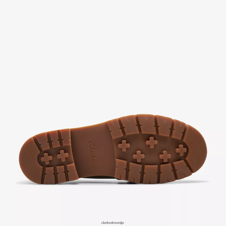 orianna bit D0T6P6223 temni peščeni semiš Clarks