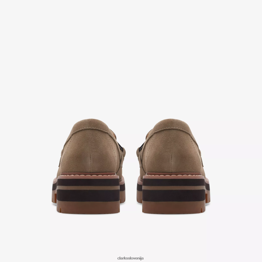 orianna bit D0T6P6223 temni peščeni semiš Clarks