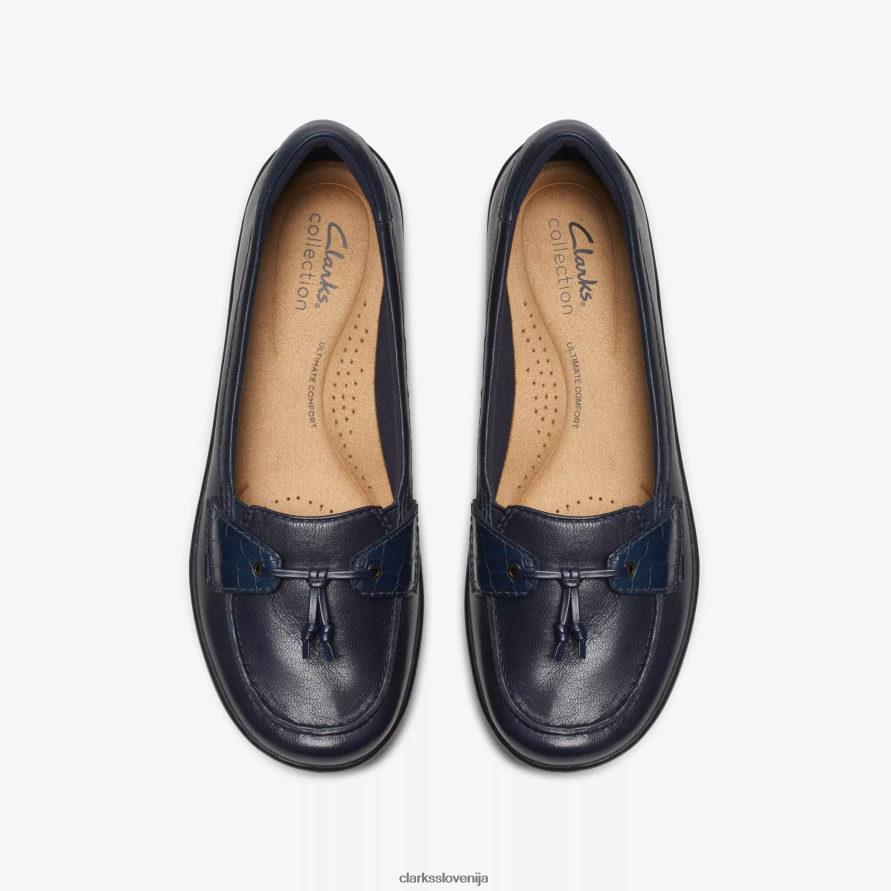 cora haley D0T6P6293 mornarsko usnje Clarks