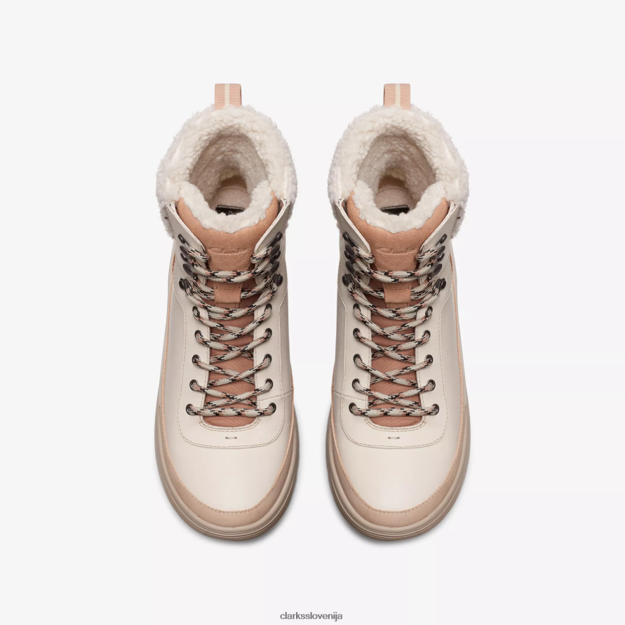 atl hike top gore-tex D0T6P6478 slonokoščena topla kombinacija Clarks