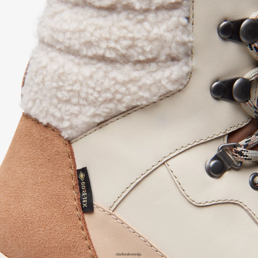 atl hike top gore-tex D0T6P6478 slonokoščena topla kombinacija Clarks