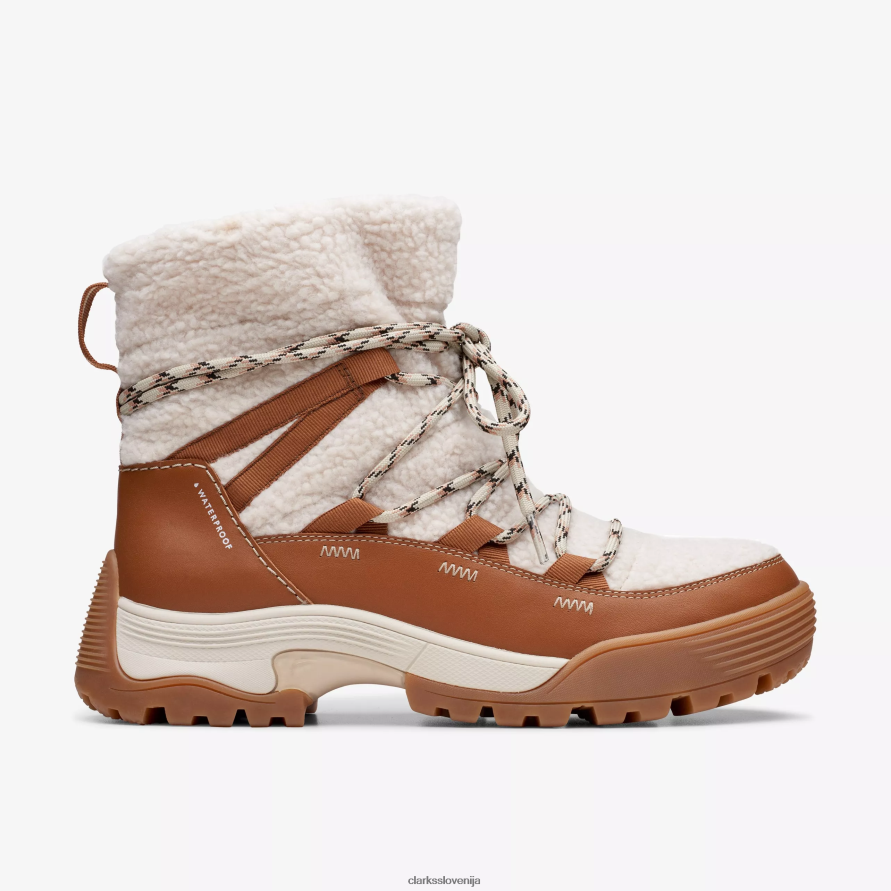atl hike up nepremočljiva D0T6P6480 slonokoščena topla kombinacija Clarks