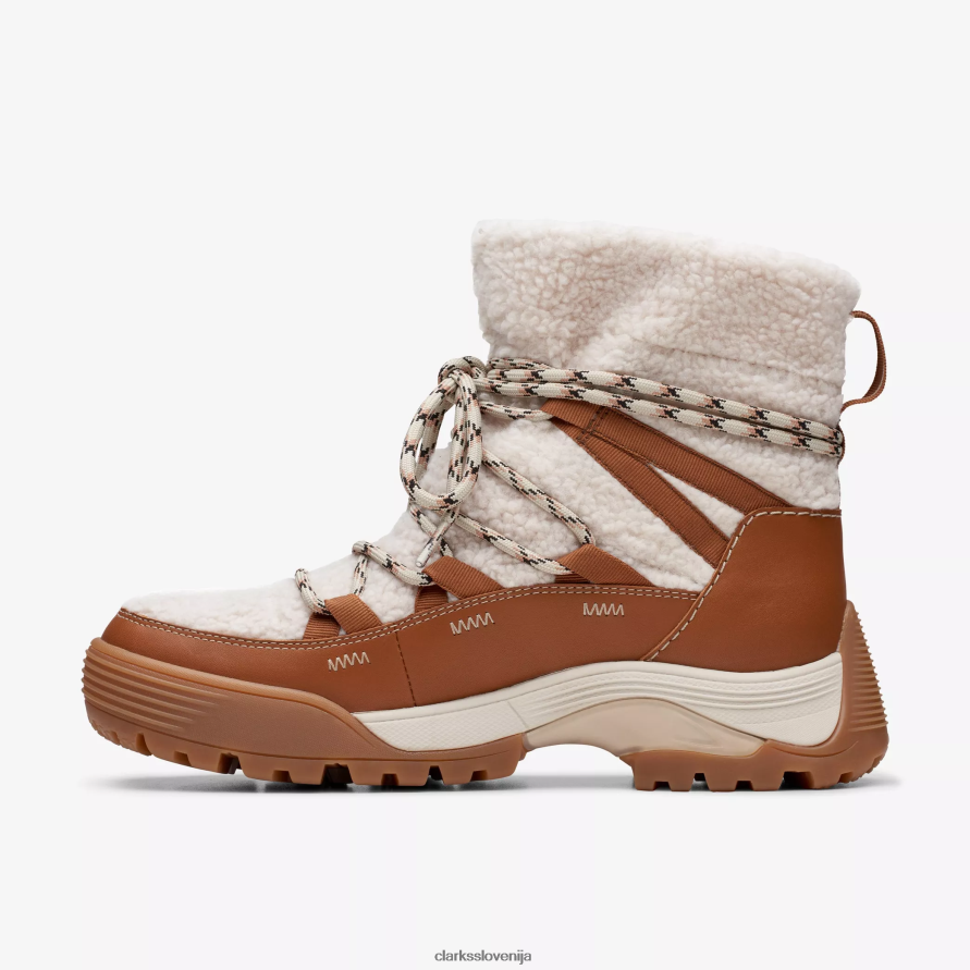 atl hike up nepremočljiva D0T6P6480 slonokoščena topla kombinacija Clarks