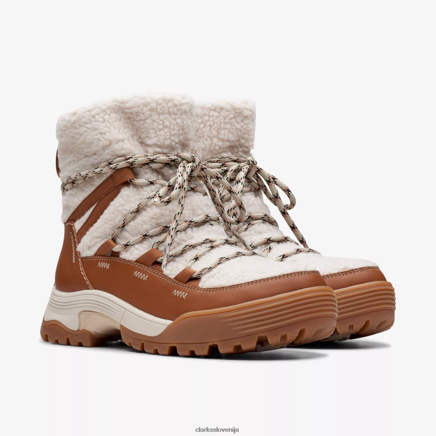 atl hike up nepremočljiva D0T6P6480 slonokoščena topla kombinacija Clarks