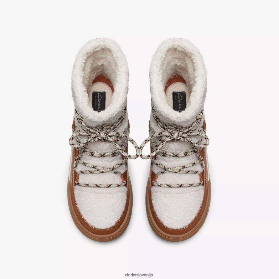 atl hike up nepremočljiva D0T6P6480 slonokoščena topla kombinacija Clarks