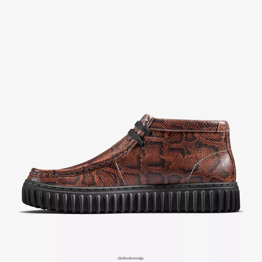 martine rose torhill živjo D0T6P6395 rjava kača Clarks