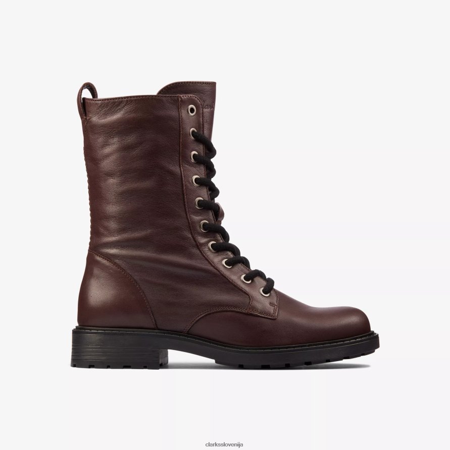 slog Orinoco 2 D0T6P6407 bordo usnje Clarks