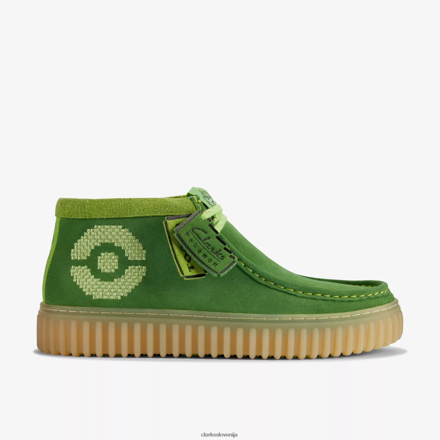 torhill raziskovanje x pok¨¦mon D0T6P6426 zelena semiša Clarks