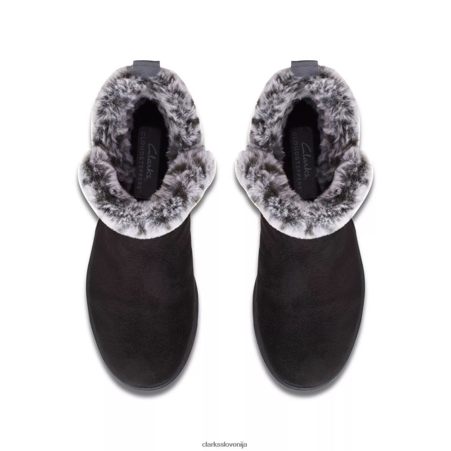 vetrič krzno D0T6P6414 Črna Clarks